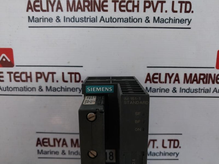 Siemens 1P 6Es7 151-1Aa05-0Ab0 Interface Module Dc 24V