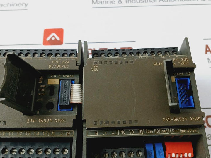 Siemens 1p 6es7 214-1ad21-0xb0 Cpu Simatic Module S7-200 224 Dc
