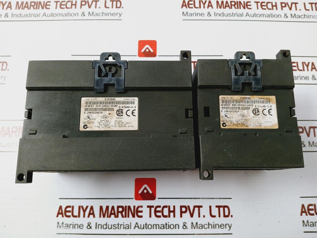 Siemens 1p 6es7 214-1ad21-0xb0 Cpu Simatic Module S7-200 224 Dc
