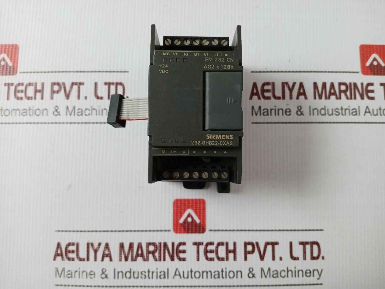 Siemens 1p 6es7 232-0hb22-0xa8 Analog Output Module 21-28 Vdc