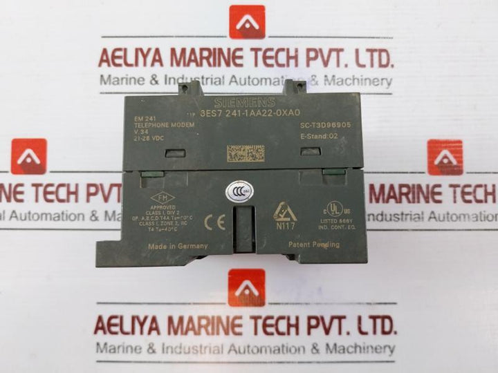 Siemens 1P 6Es7 241-1Aa22-0Xa0 Plc Input & Output Module
