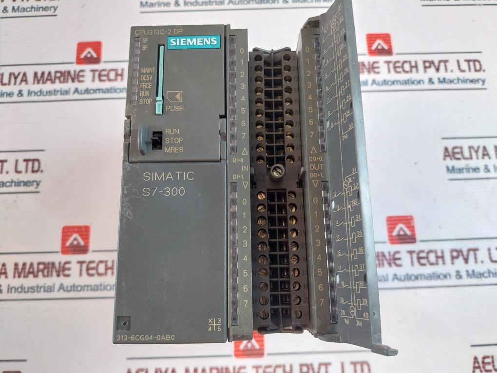 Siemens 1p 6es7 313-6cg04-0ab0 Simatic S7-300 Plc Cpu Module