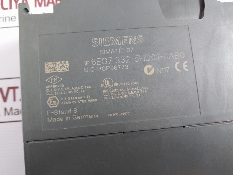 Siemens Simatic S7 1P 6Es7 332-5Hd01-0Ab0 Analog Output Module