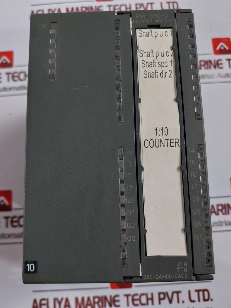 Siemens 1p 6es7 350-2ah00-0ae0 Simatic S7 Plc Counter Module Fm 350-2 Dc 8.2v