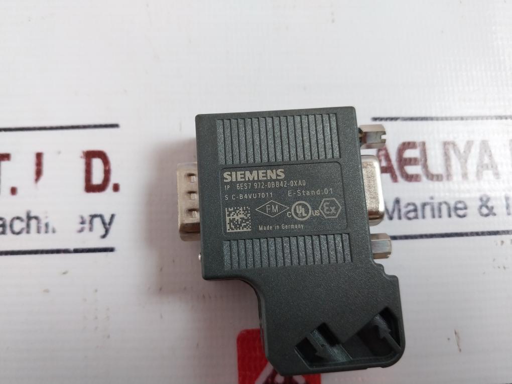 Siemens 1p 6es7 972-0bb42-0xa0 Profibus Connector