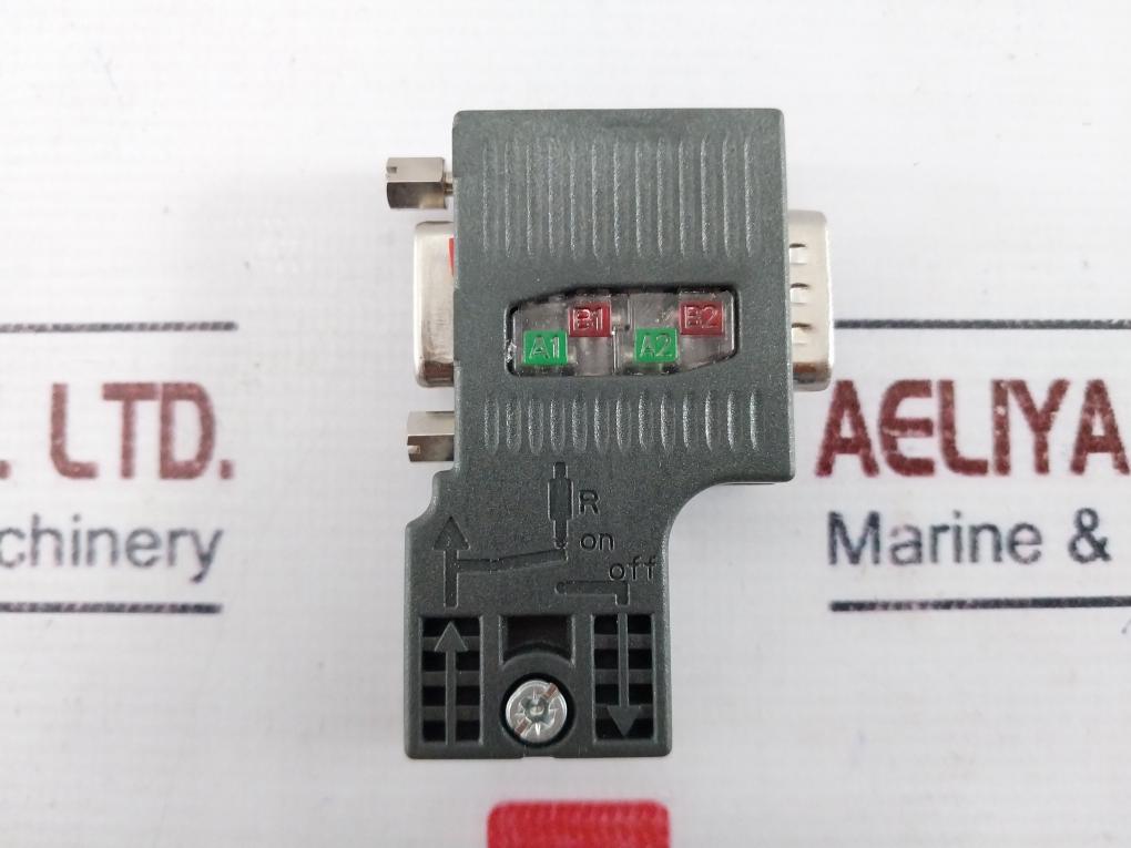 Siemens 1p 6es7 972-0bb52-0xa0 Profibus 90 Deg Connector