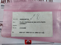 Siemens 1p 6es7 972-0bb52-0xa0 Profibus 90 Deg Connector