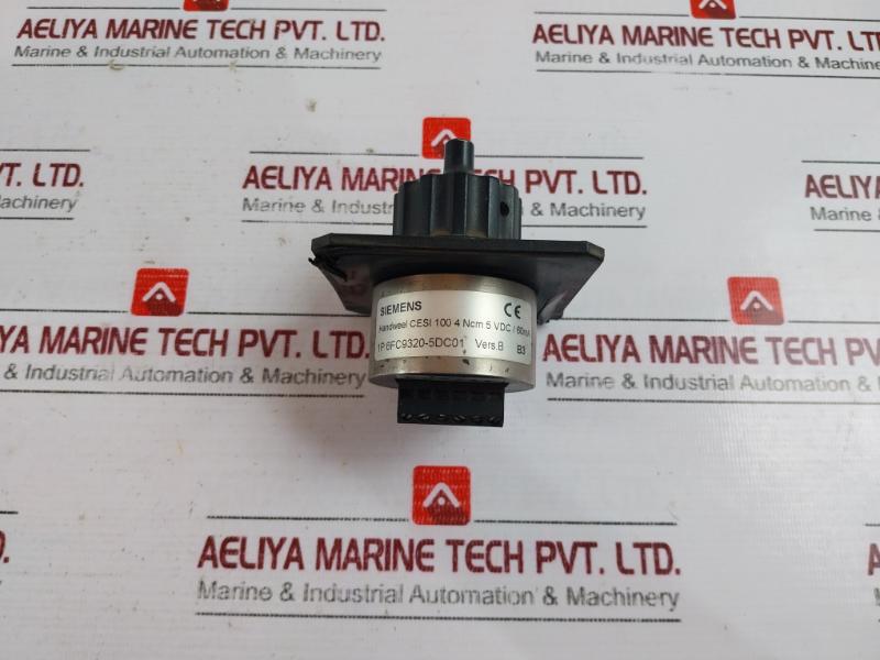 Siemens 1p 6fc9320-5dc01 Electronic Handwheel Front Panel