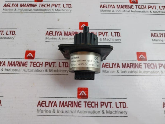 Siemens 1p 6fc9320-5dc01 Electronic Handwheel Front Panel