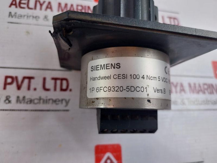 Siemens 1p 6fc9320-5dc01 Electronic Handwheel Front Panel