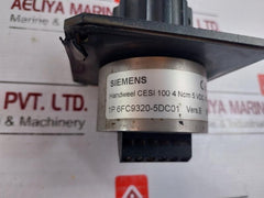 Siemens 1p 6fc9320-5dc01 Electronic Handwheel Front Panel