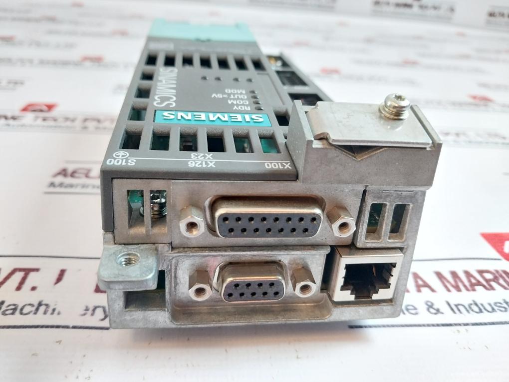 Siemens 1p 6sl3040-0ja00-0aa0 Control Unit With Terminal Kit 24vdc