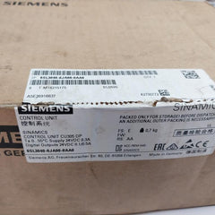 Siemens 1p 6sl3040-0ja00-0aa0 Control Unit With Terminal Kit 24vdc