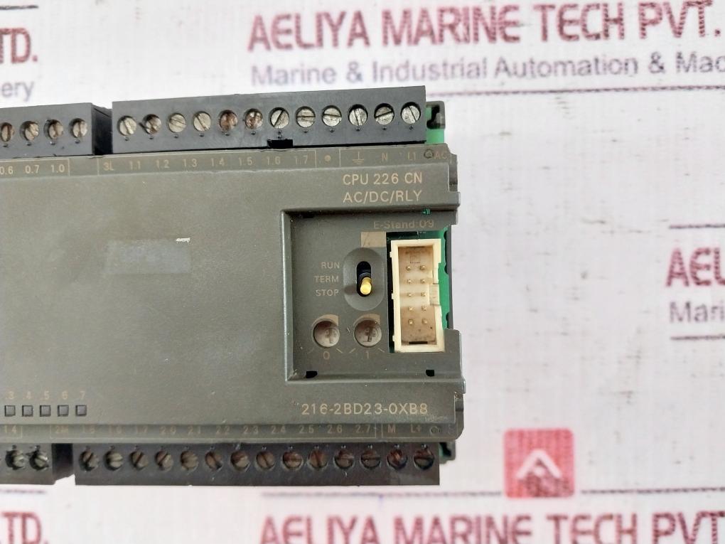 Siemens 216-2Bd23-0Xb8 Plc Control Module Cpu 226 Cn Ac/Dc/Rly