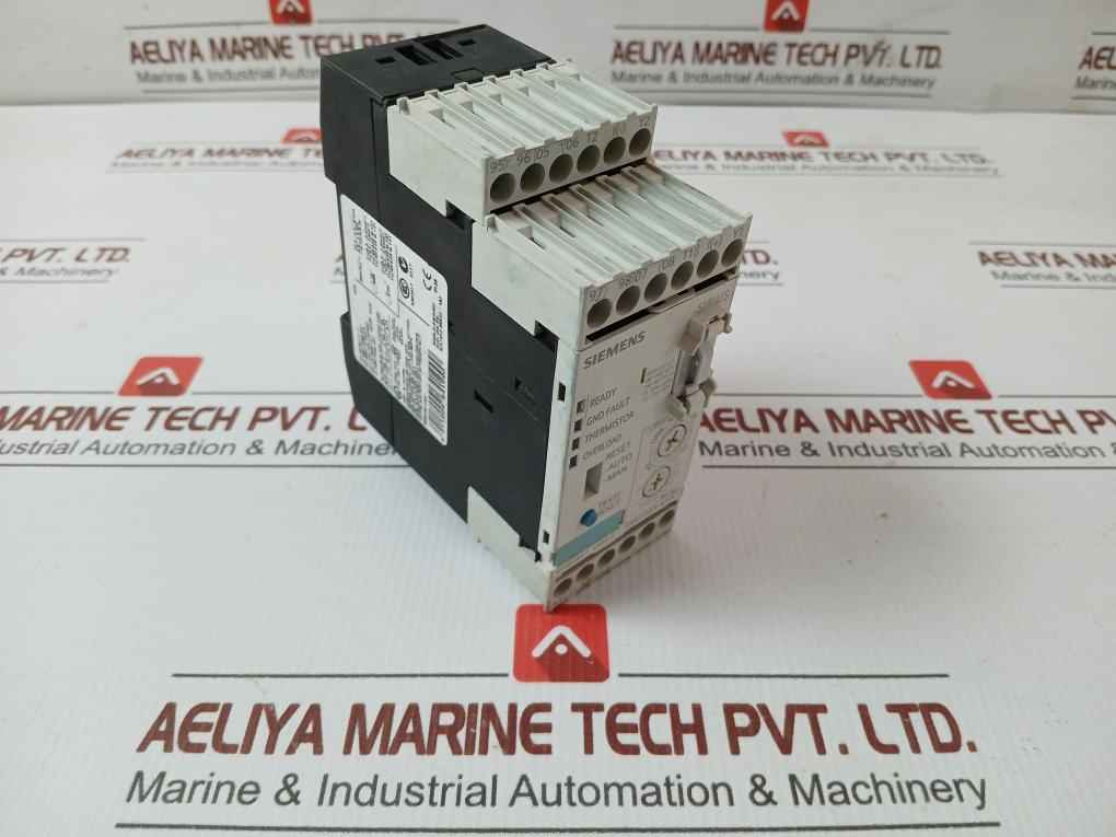 Siemens 24-240V Ac Evaluation Unit For Full Motor Protection 3Rb2383-4Aa1