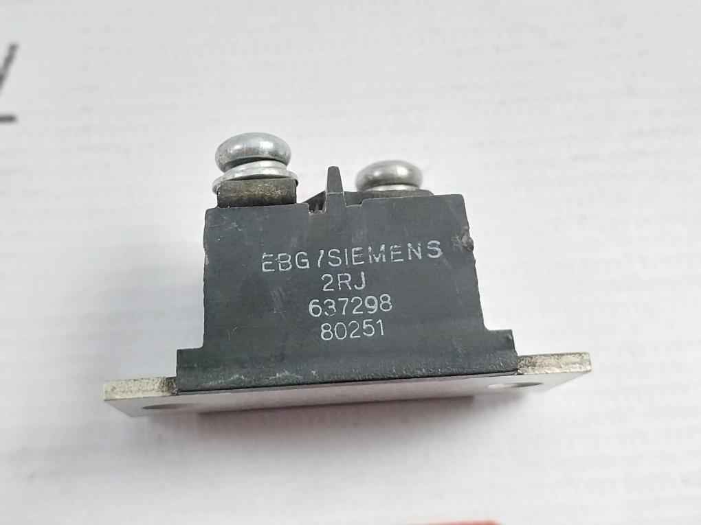 Siemens 2Rj 637298 Inverter Resistance Ebg