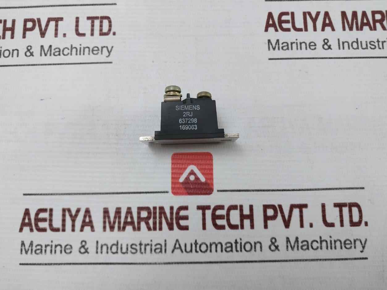 Siemens 2Rj 637298 Resistor 169063