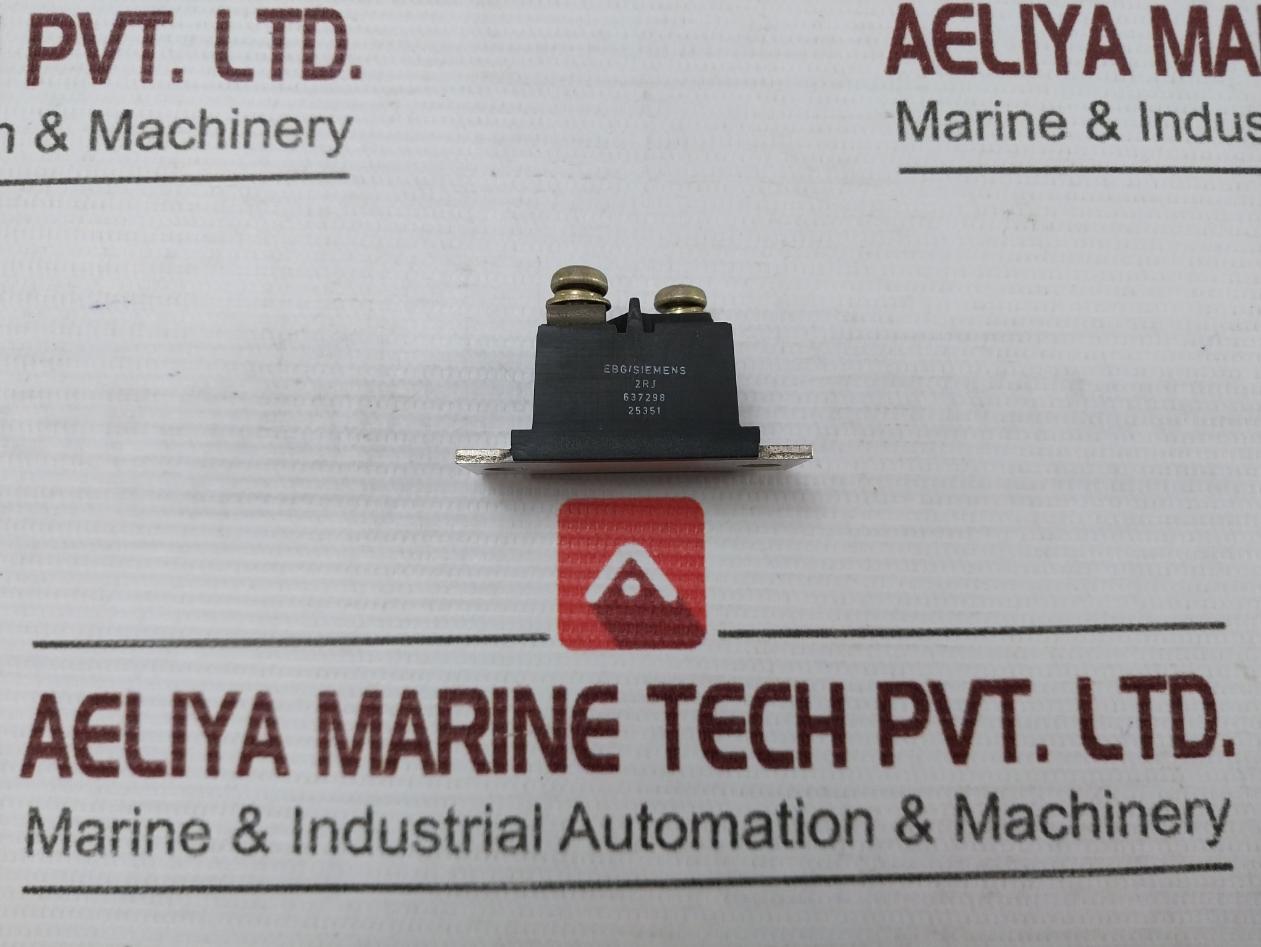 Siemens 2Rj 637298 Resistor 25351