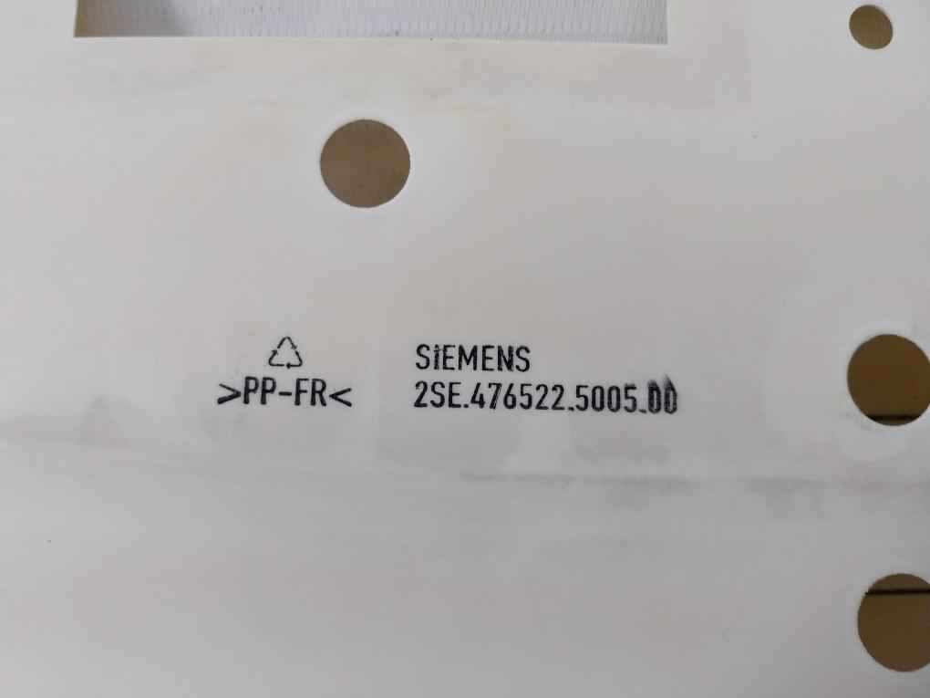 Siemens 2Se.476522.5005.00 Mounting Insulation Plate