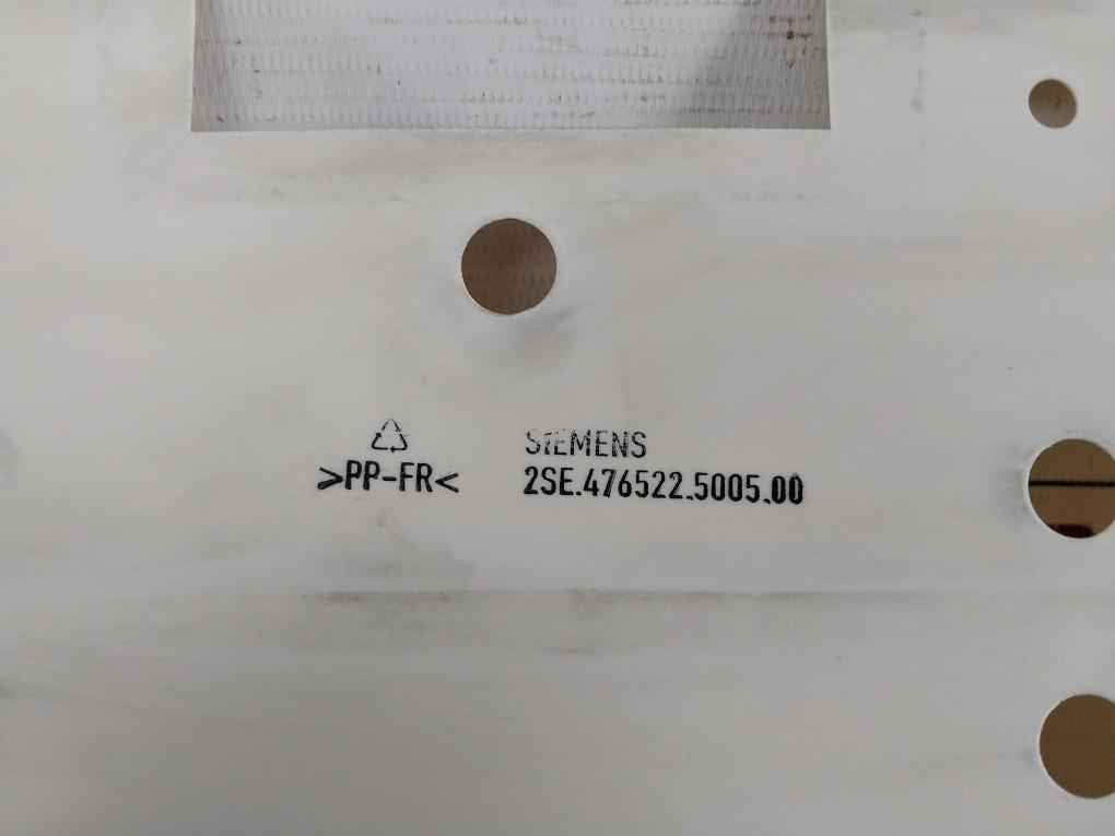 Siemens 2Se.476522.5005.00 Mounting Insulation Plate