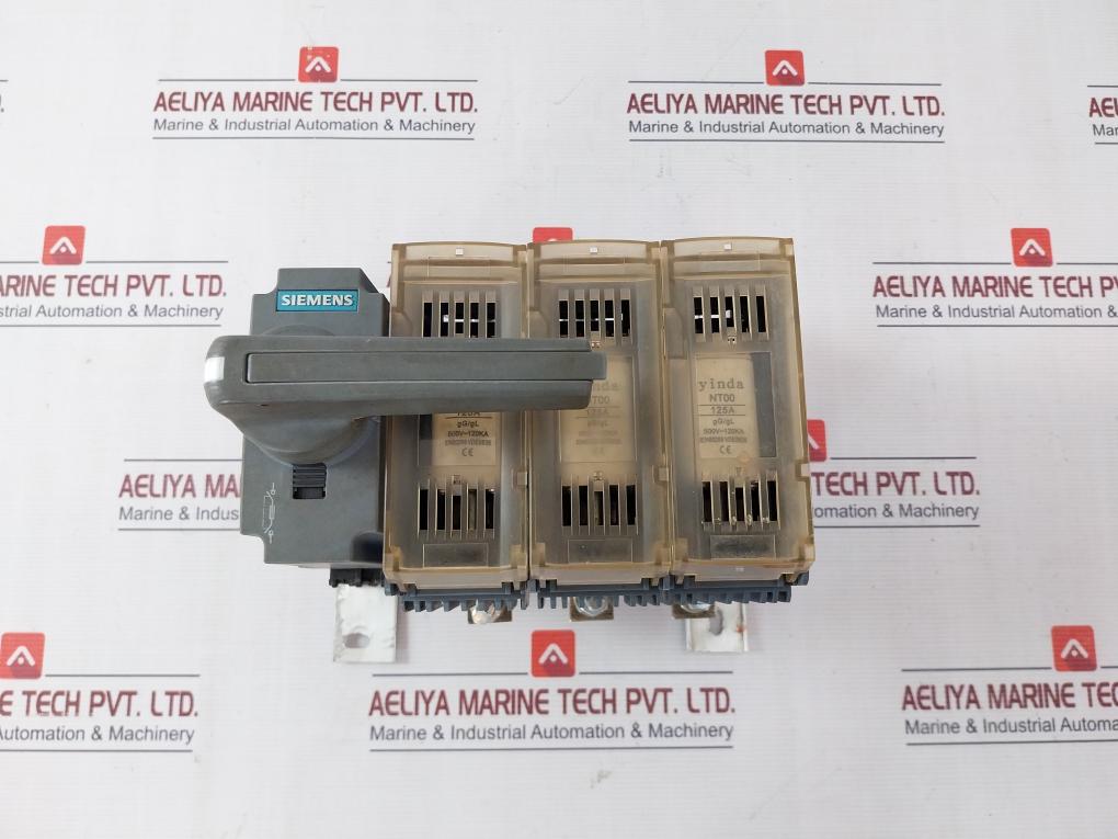 Siemens 3Kf2316-2Lf11 Switch Disconnector With Fuse 160A 690V 50/60Hz 12W 12Kv