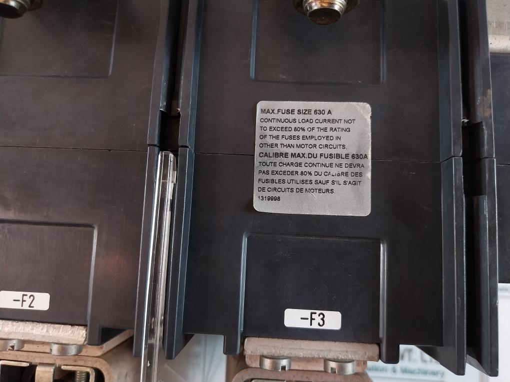 Siemens 3KL6130-1AB02 Switch Disconnector With Fuse 1000V