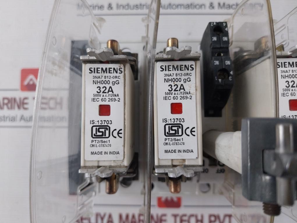 Siemens 3KL8121-3HA00 Switch Disconnector Fuse 50HZ