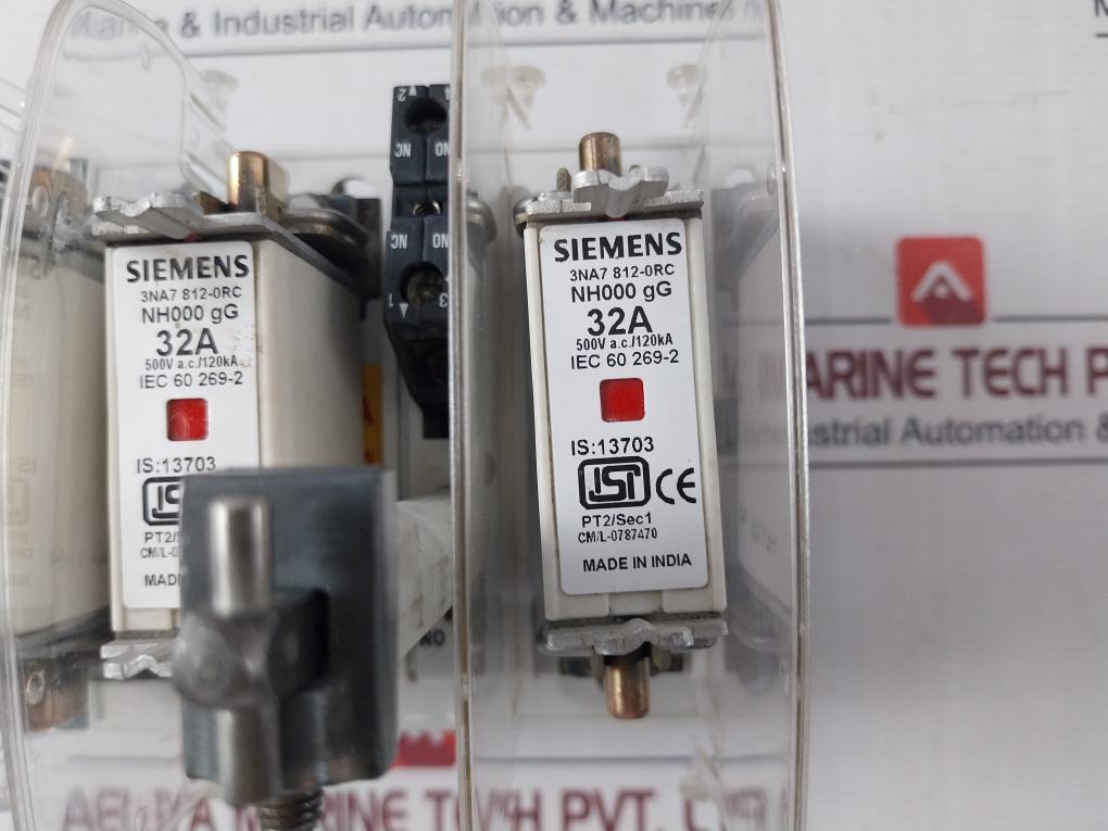 Siemens 3KL8121-3HA00 Switch Disconnector Fuse 50HZ