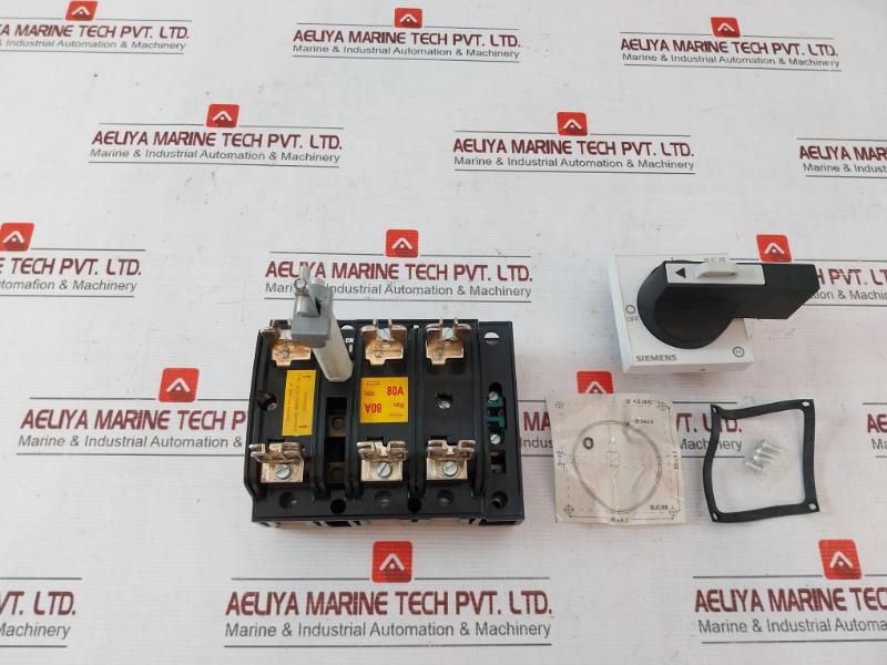 Siemens 3Kt8161-3Ha00 Switch Disconnector Fuse 80A 440V Ac-22A