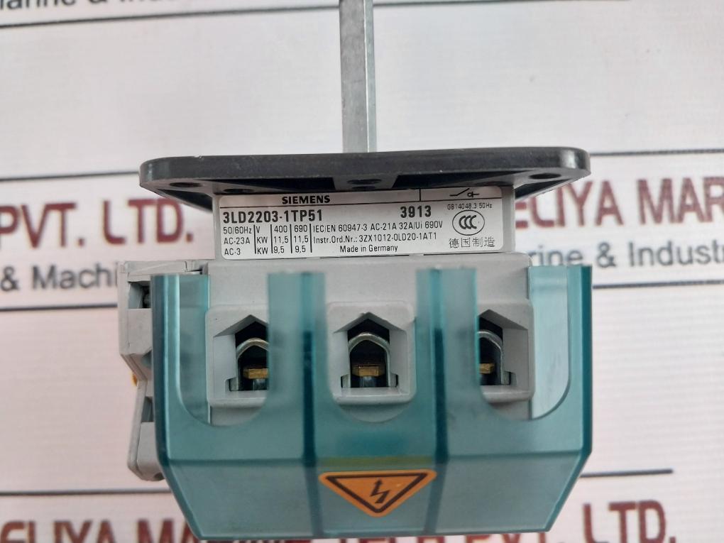 Siemens 3Ld2203-1Tp51 Load Break Switch 32A 600Vac A600 P300