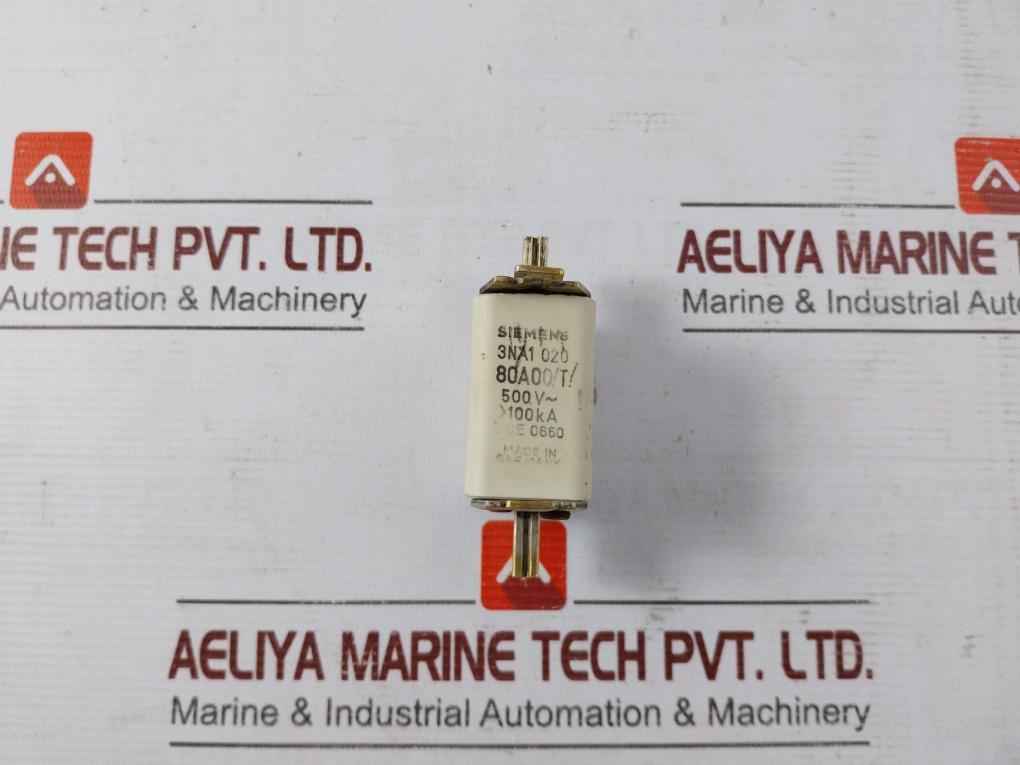 Siemens 3Na1 020 Fuse 500V 80A