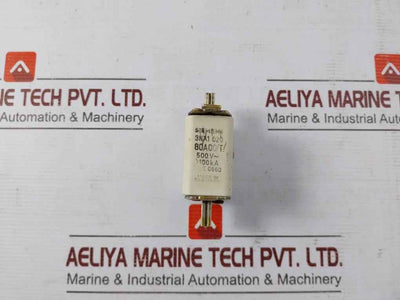 Siemens 3Na1 020 Fuse 500V 80A