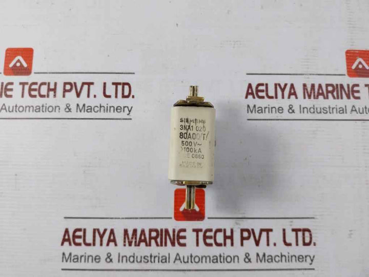 Siemens 3Na1 020 Fuse 500V 80A