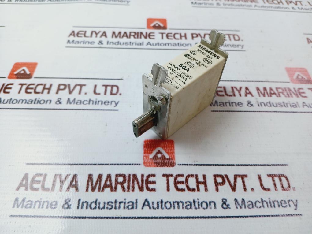 Siemens 3Na3 820 Low Voltage Hrc Fuse 50A