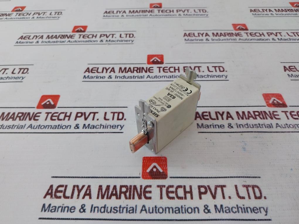 Siemens 3NA3 822 Fuse AC600V 63A