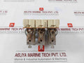 Siemens 3Na3 822 Fuse Holder With Fuses Hrc Ii-misc Ac 600V Ir 100Ka