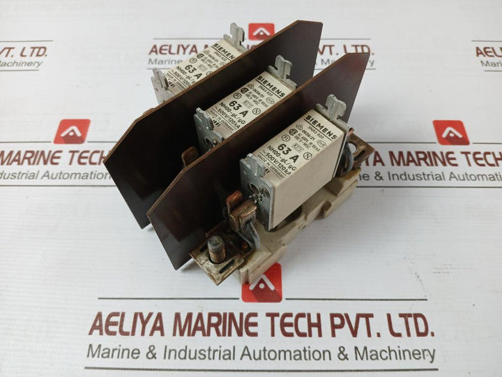 Siemens 3Na3 822 Hrc Fuse 500V 63 A