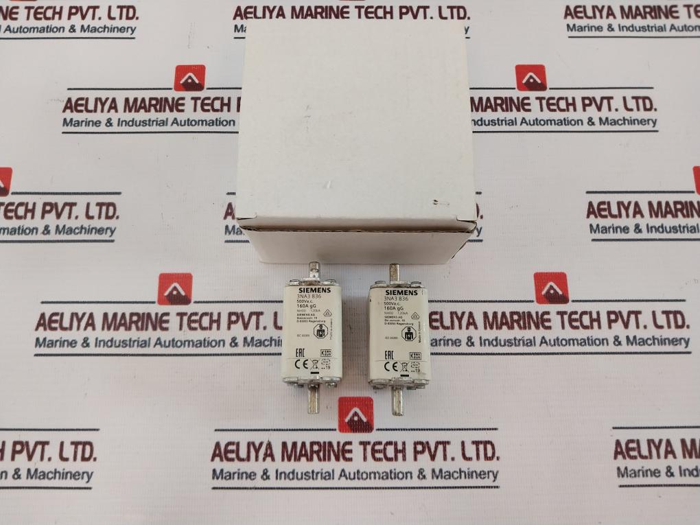 Siemens 3Na3 836 Fuse Nh00 120Ka 500V A.C.