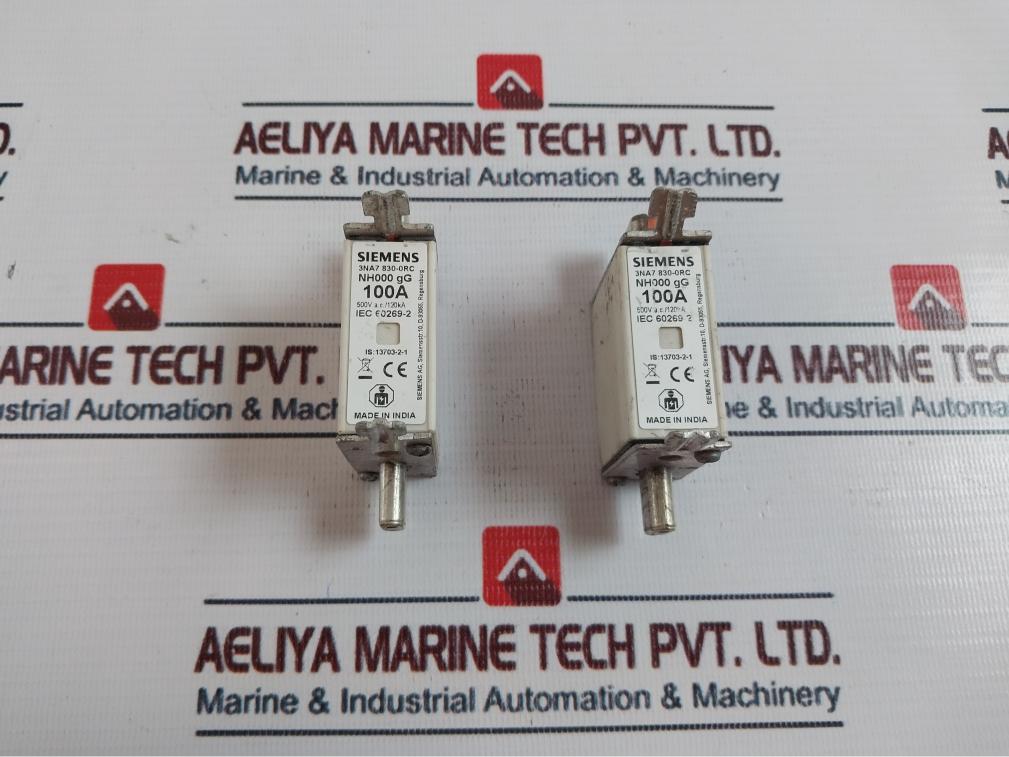 Siemens 3Na7 830-0Rc Fuse