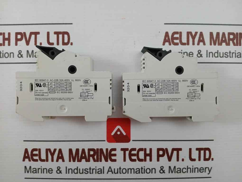 Siemens 3Nc1 091 Fuse Holder Ac-32A 440V