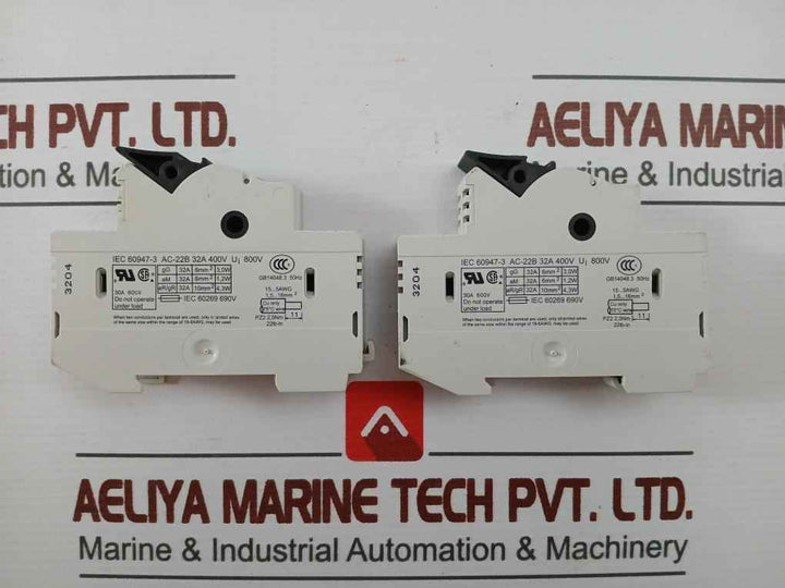Siemens 3Nc1 091 Fuse Holder Ac-32A 440V