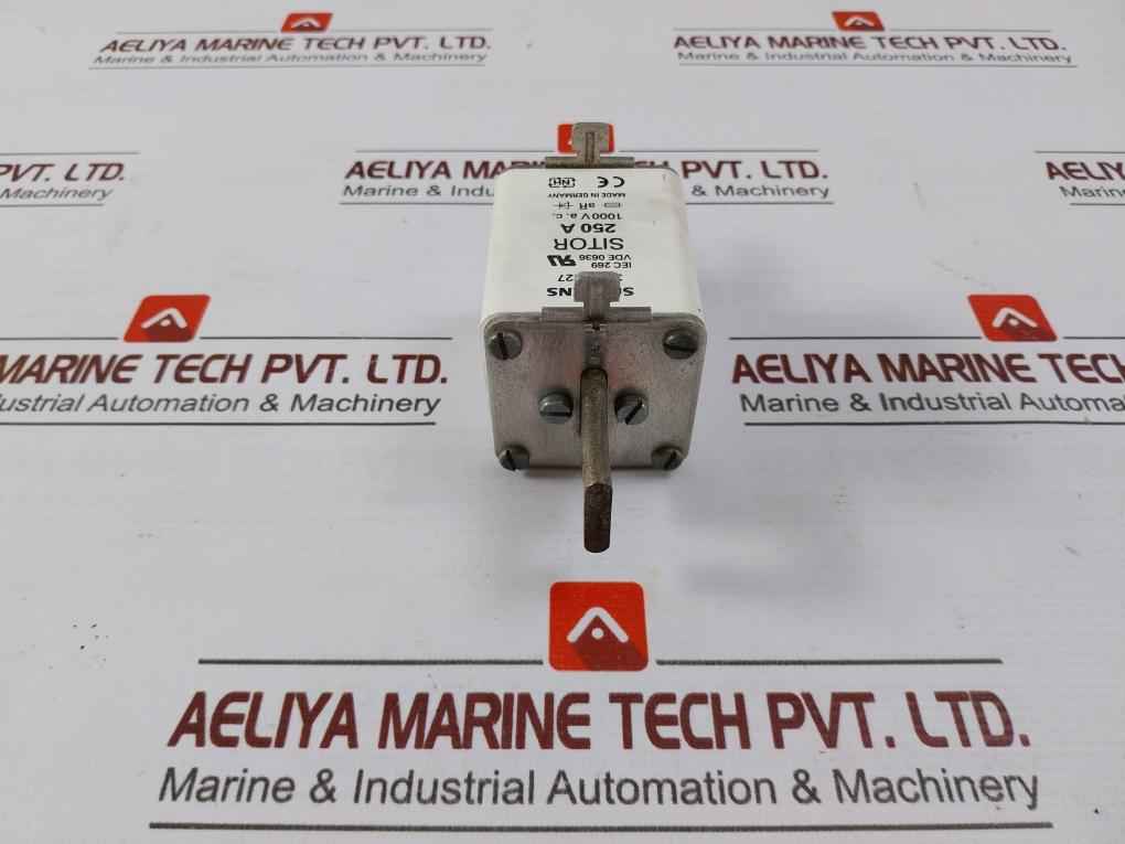 Siemens 3Ne3 227 Sitor Fuse 250A 1000V A.C.