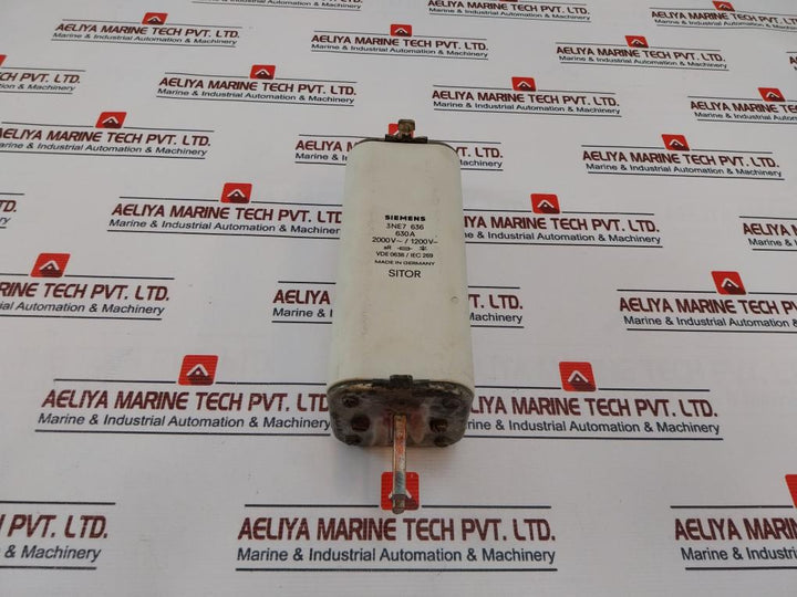 Siemens 3Ne7636 Fuse 630A 2000V 1200V G/ 8909610