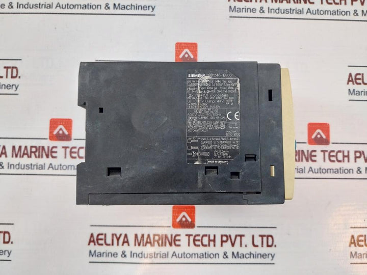 Siemens 3Rb1246-1Eg00 Electronic Overload Relay 690V 50/60Hz 100A