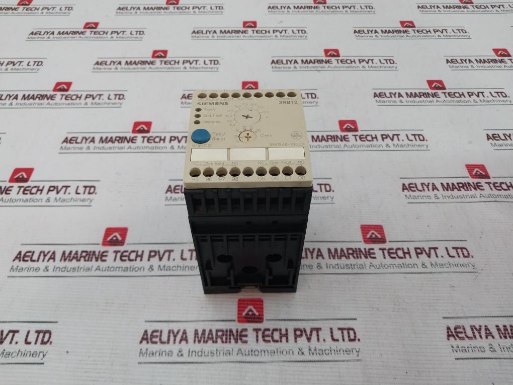 Siemens 3Rb1246-1Qg00 Electronic Overload Relay 3Zx1012Orb121Aa1