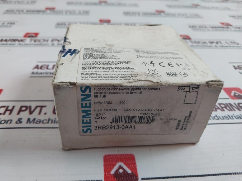 Siemens 3Rb2913-0Aa1 Terminal Support