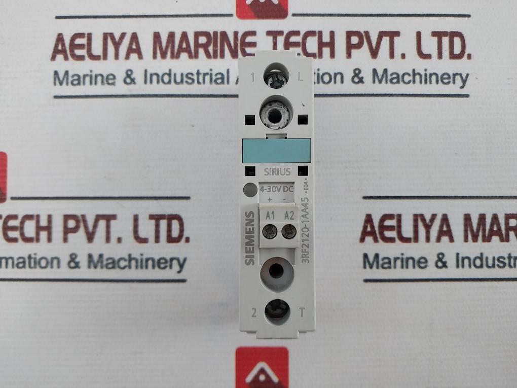 Siemens 3Rf2120-1Aa45 Electronic Time Relay 6Kv