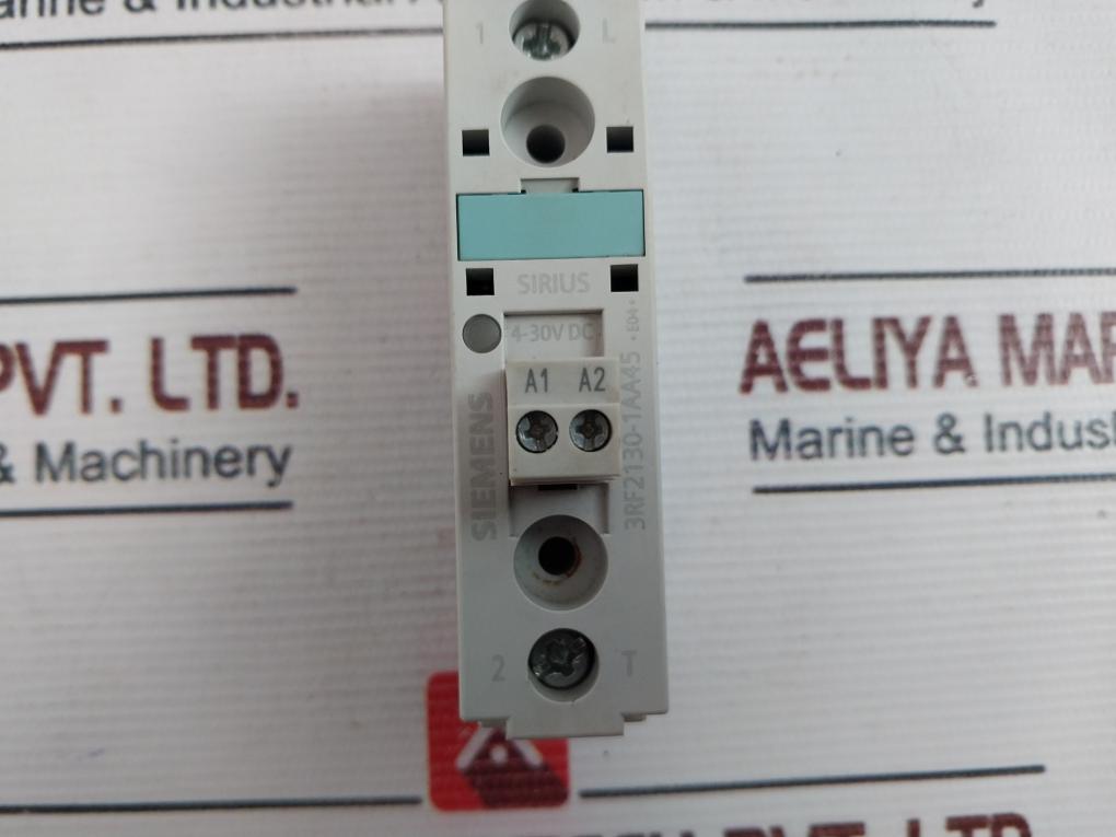 Siemens 3Rf2130-1Aa45 Semiconductor Relay 30A 48-600V 50/60Hz