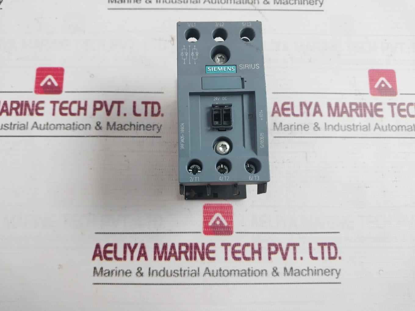 Siemens 3Rf3405-1Bb04 Solid-state Contactor 24Vdc Iec/En 60947-4-2