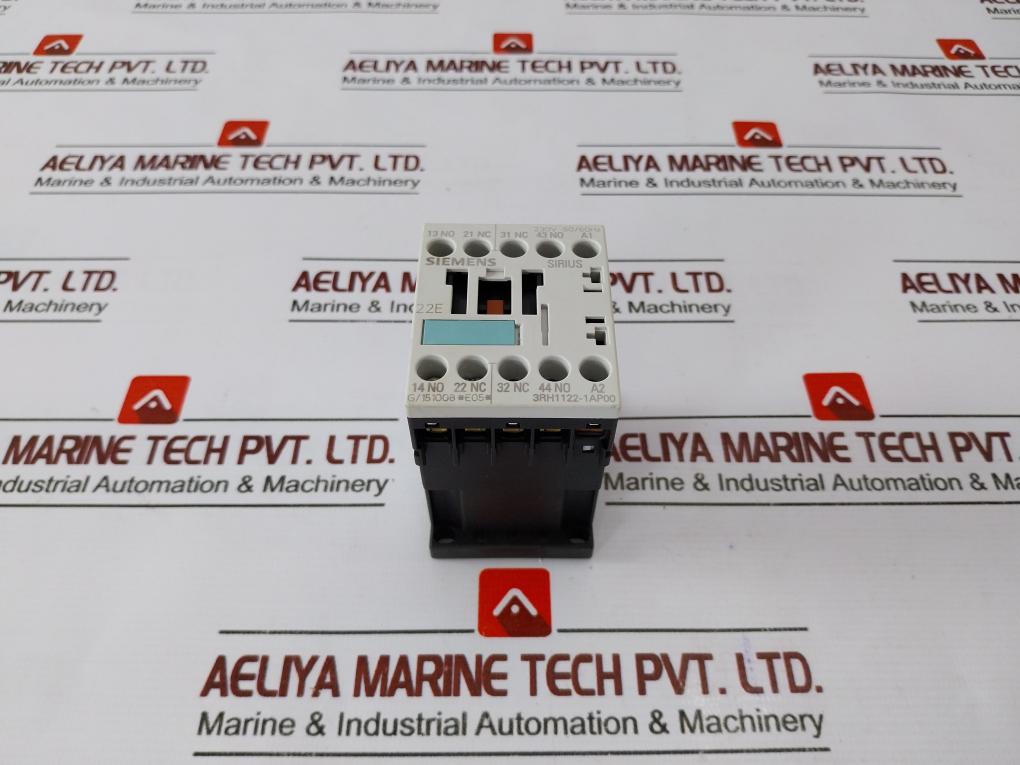 Siemens 3Rh1122-1Ap00 Auxuliary Contactor Relay Iec/En 60947-5-1/50/60Hz G/151008